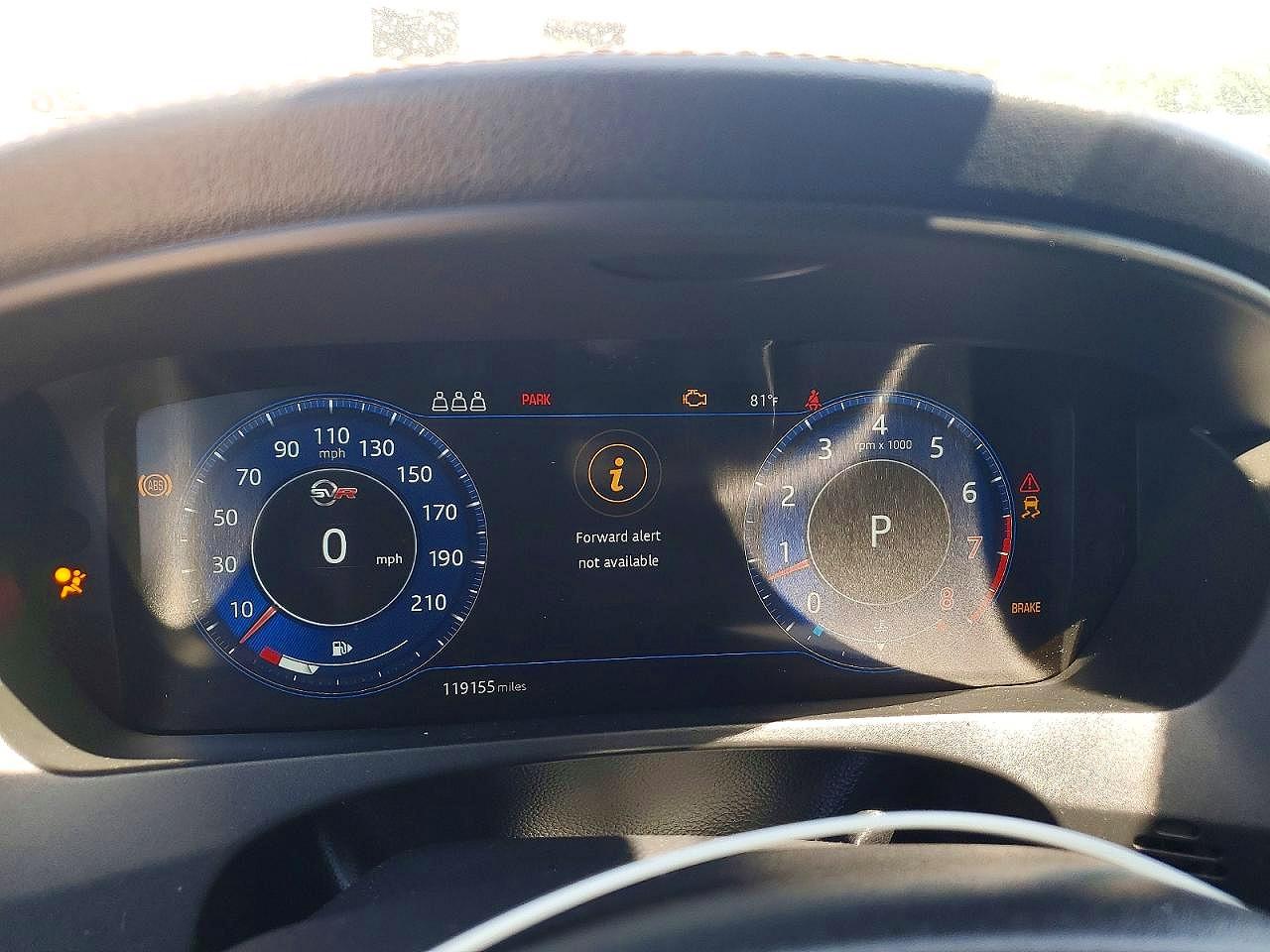 2019 Jaguar F-pace Svr Gray vin: SADCZ2EE1KA606881