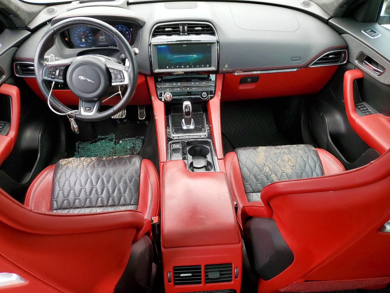 2020 Jaguar F-pace Svr Gray vin: SADCZ2EE4LA639908