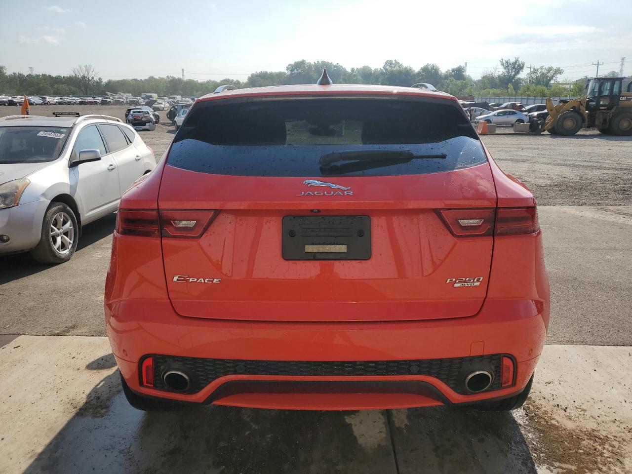 2020 Jaguar E-pace Checkered Flag Orange vin: SADF12FX2L1003685