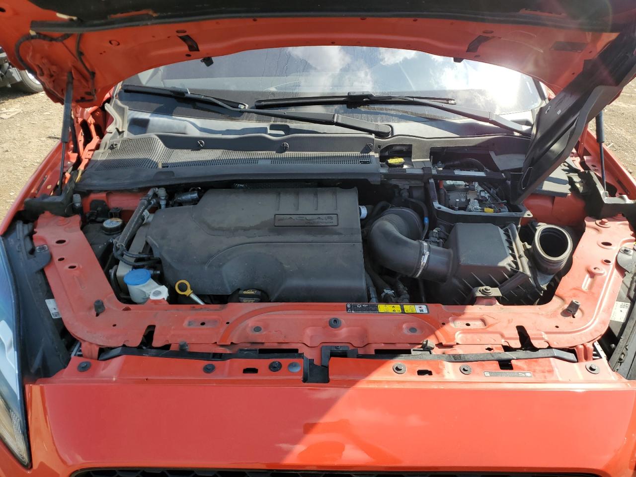 2020 Jaguar E-pace Checkered Flag Orange vin: SADF12FX2L1003685