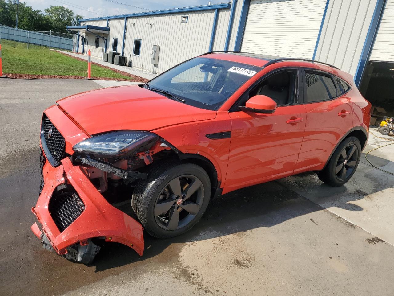 2020 Jaguar E-pace Checkered Flag Orange vin: SADF12FX2L1003685