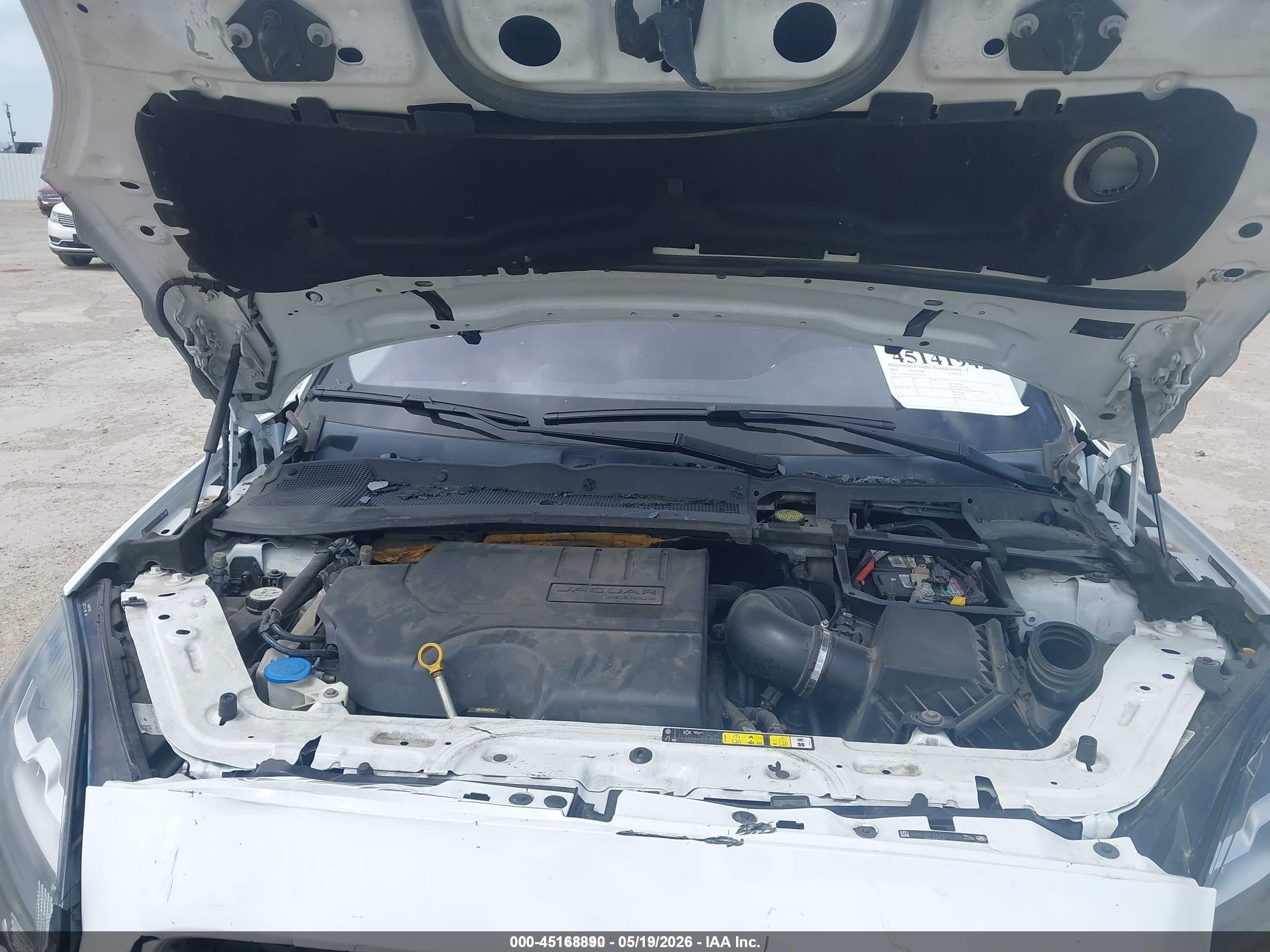 2018 Jaguar E-pace R-dynamic S/s Белый vin: SADFJ2FX6J1Z05334