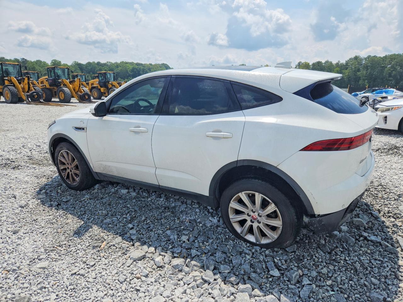 2019 Jaguar E-pace S White vin: SADFJ2FX8K1Z35095