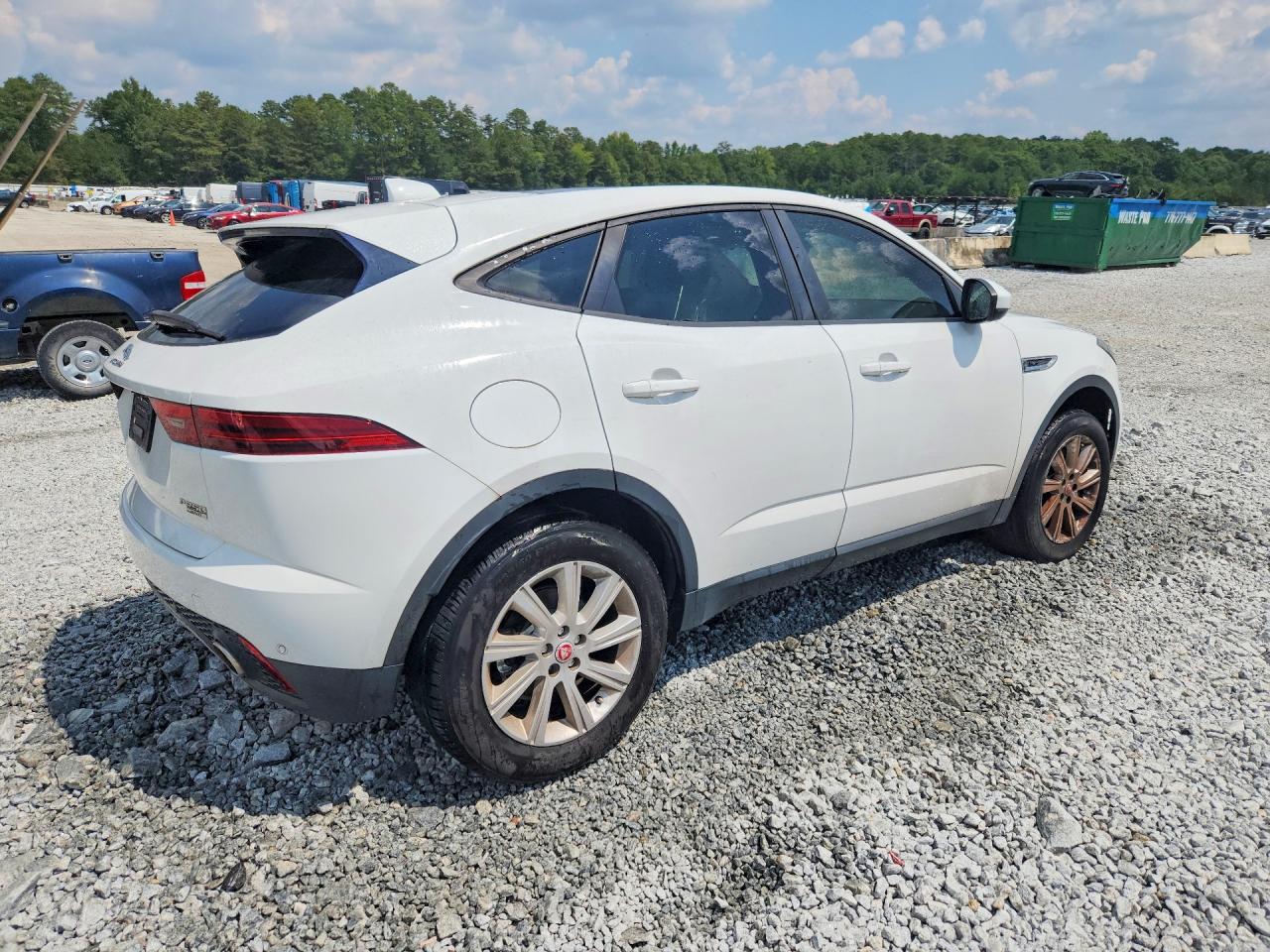 2019 Jaguar E-pace S White vin: SADFJ2FX8K1Z35095
