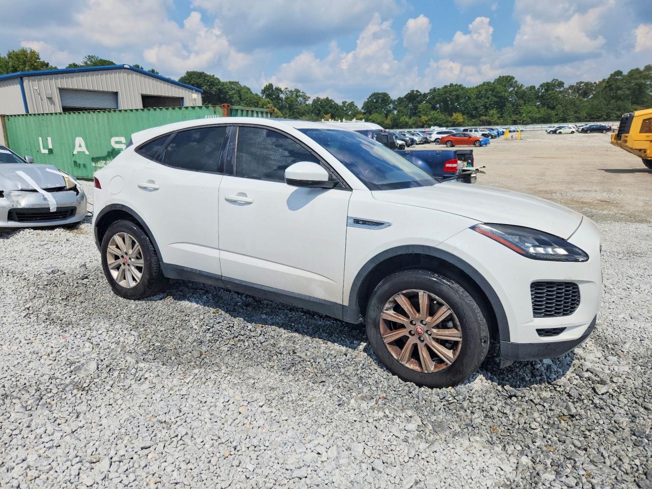 2019 Jaguar E-pace S White vin: SADFJ2FX8K1Z35095