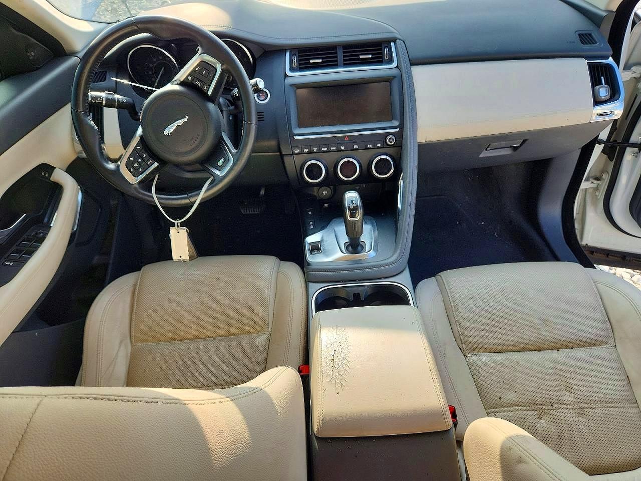 2019 Jaguar E-pace S White vin: SADFJ2FX8K1Z35095