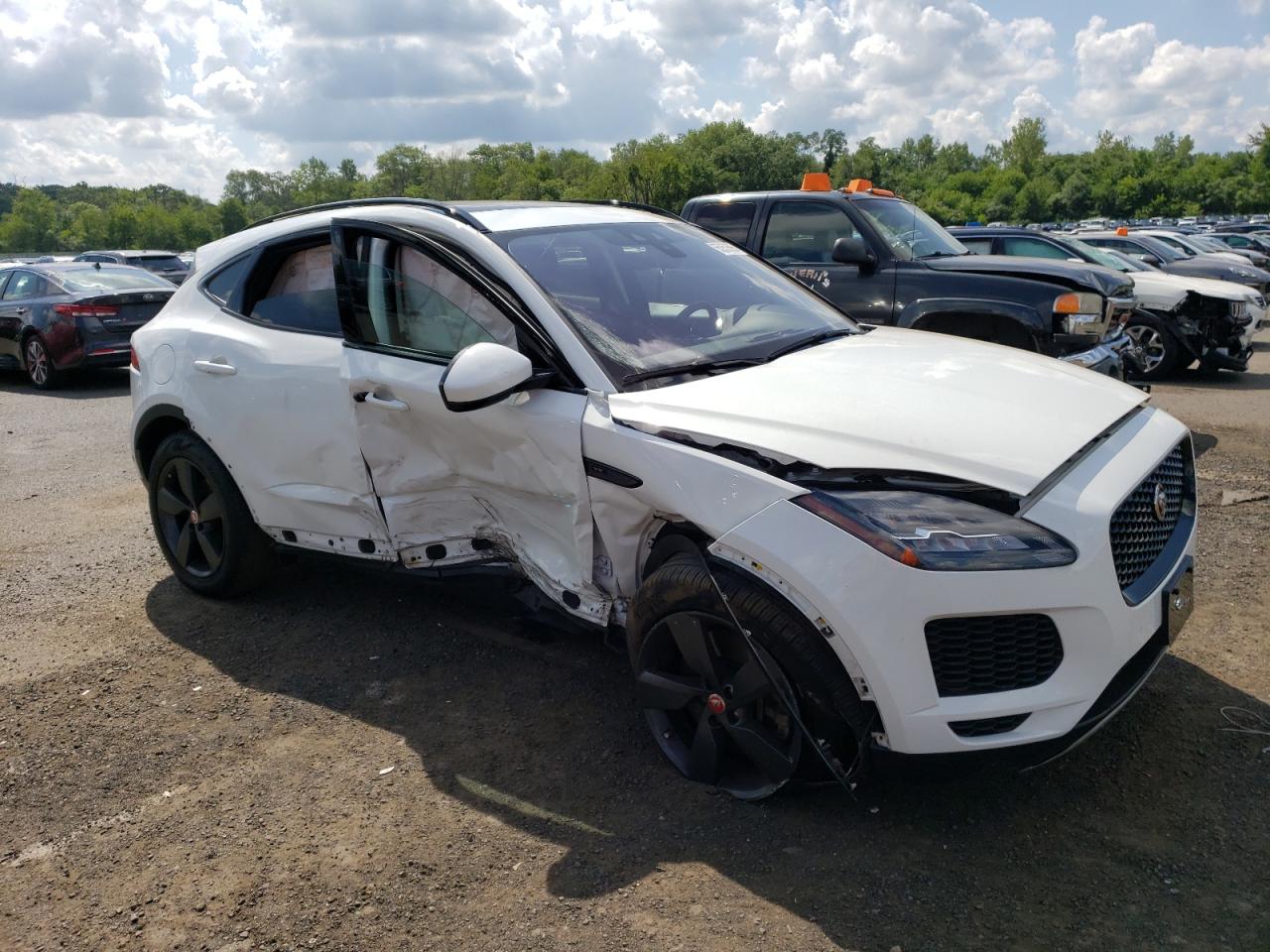 2020 Jaguar E-pace Se White vin: SADFP2FX6L1Z84943