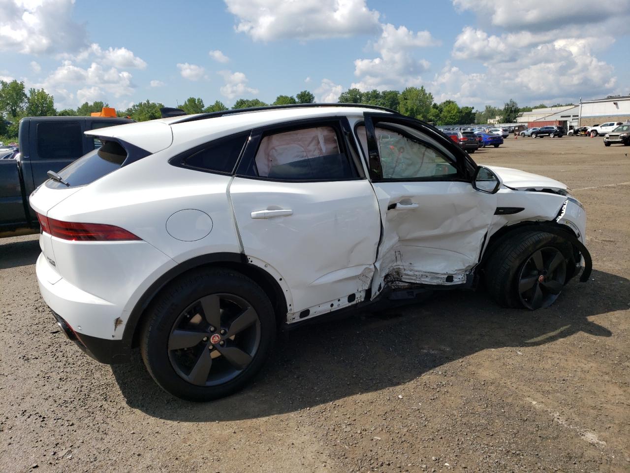 2020 Jaguar E-pace Se White vin: SADFP2FX6L1Z84943