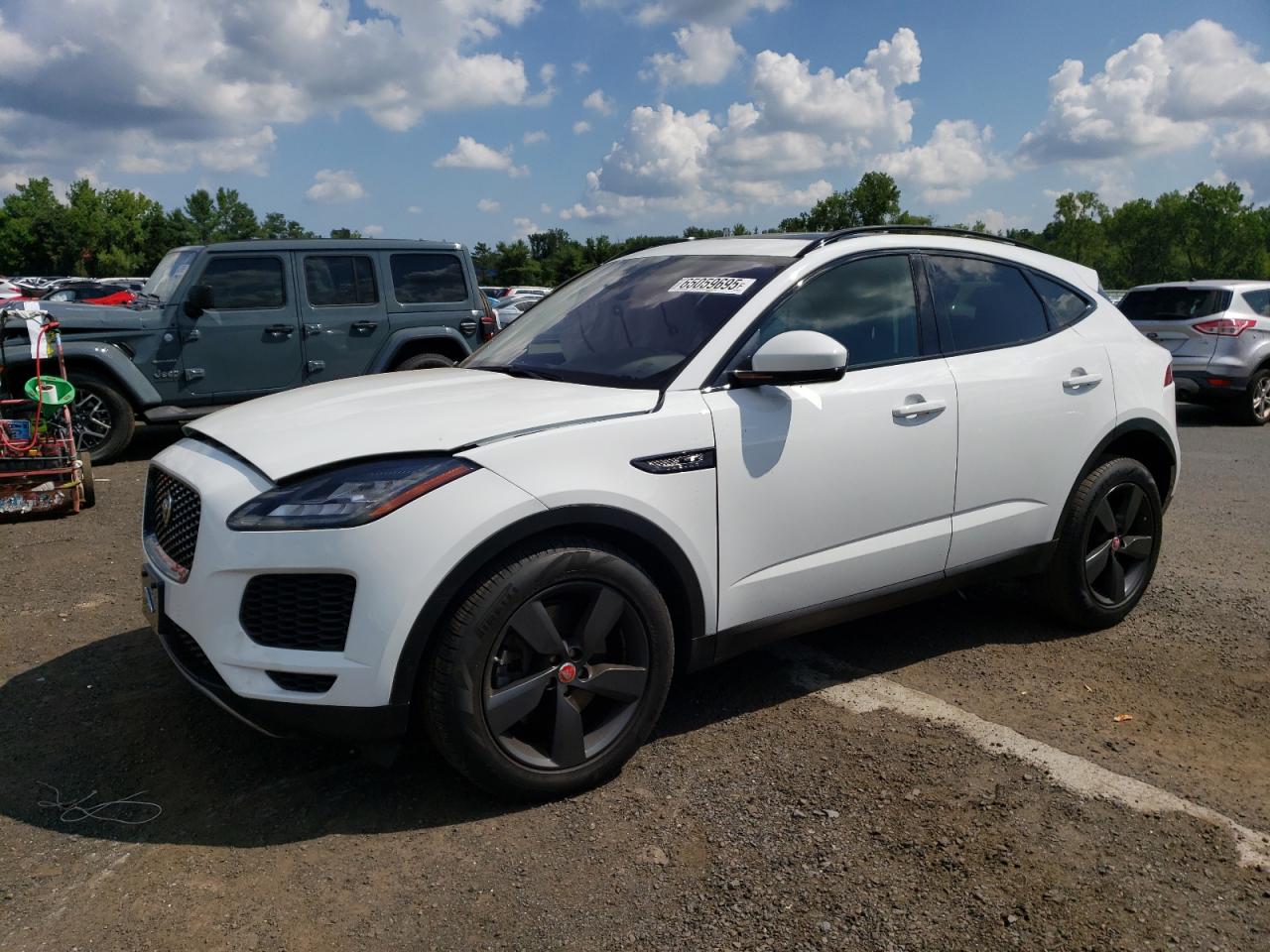 2020 Jaguar E-pace Se White vin: SADFP2FX6L1Z84943