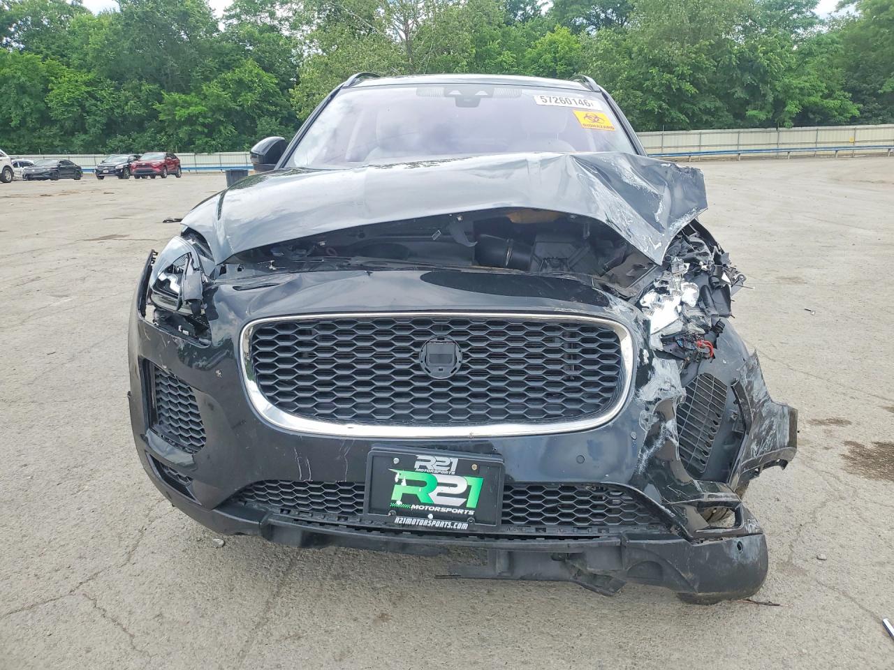 2020 Jaguar E-pace Se Black vin: SADFP2FXXL1Z83651