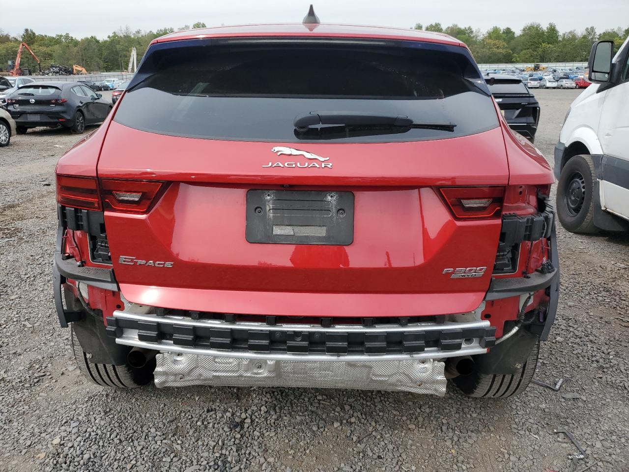 2020 Jaguar E-pace R-dynamic S Red vin: SADFT2GX0L1Z79926