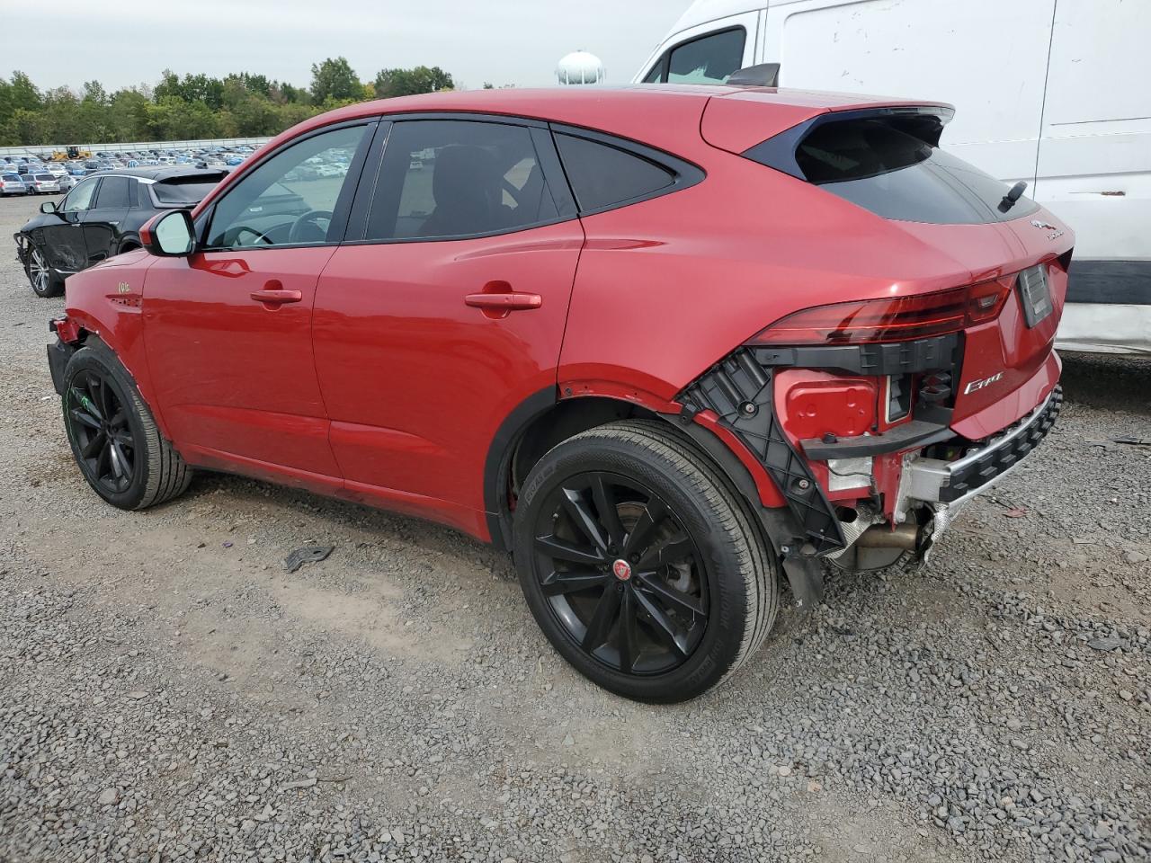 2020 Jaguar E-pace R-dynamic S Red vin: SADFT2GX0L1Z79926