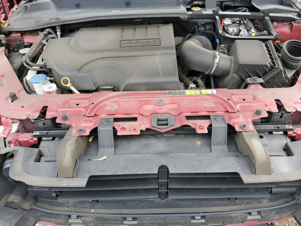 2020 Jaguar E-pace R-dynamic S Red vin: SADFT2GX0L1Z79926
