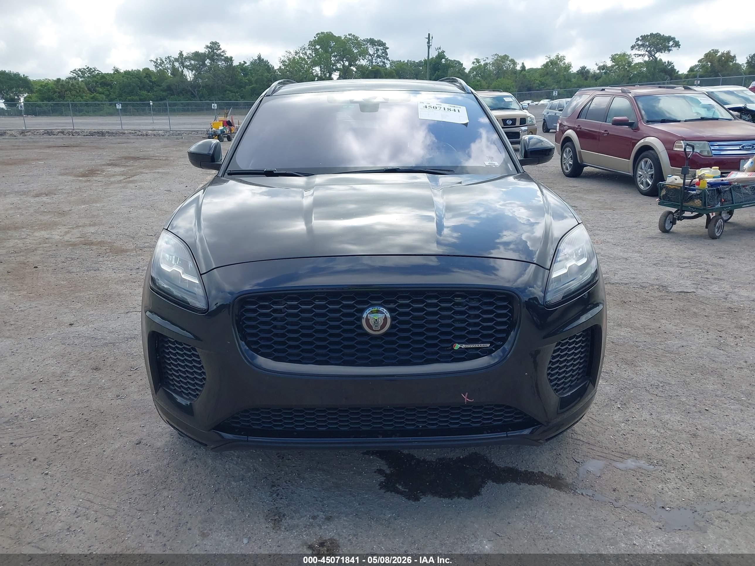 2018 Jaguar E-pace R-dynamic S Черный vin: SADFT2GX4J1Z29835