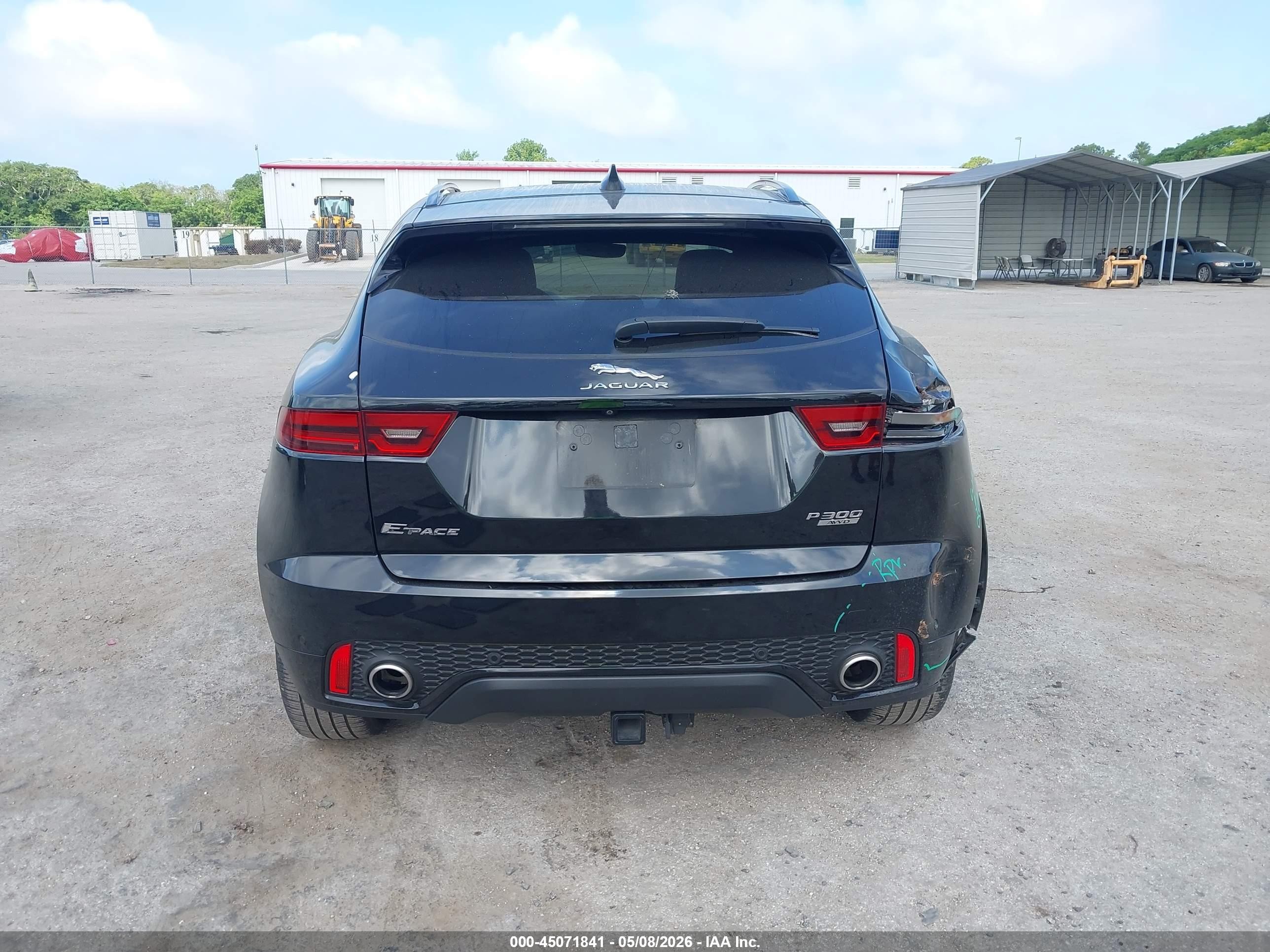 2018 Jaguar E-pace R-dynamic S Черный vin: SADFT2GX4J1Z29835