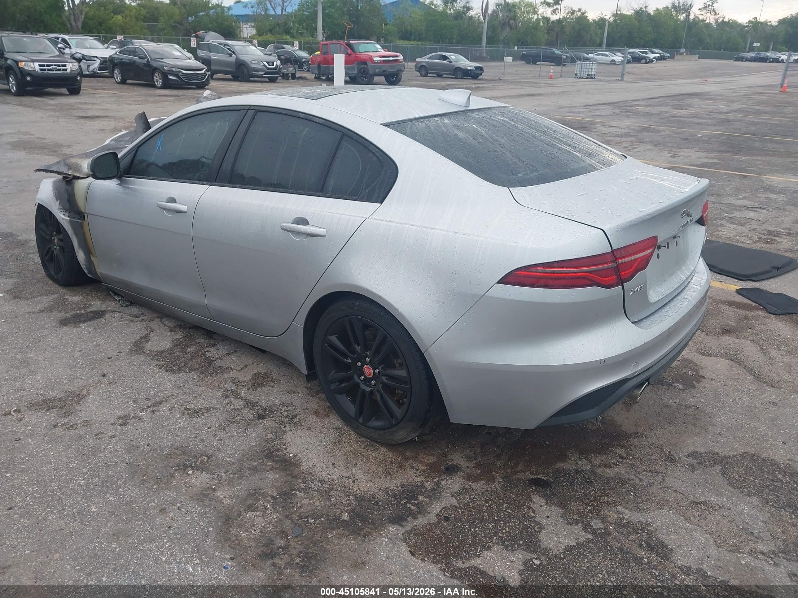 2020 Jaguar Xe S Rwd Automatic Silver vin: SAJAE4FX4LCP57294