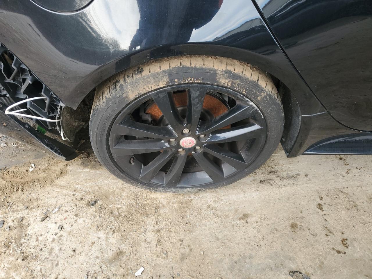 2018 Jaguar Xe R - Sport Black vin: SAJAF4EV8JCP21747 Damage: Right Rear Wheel, Curb Rash, 7 To 8 Inches