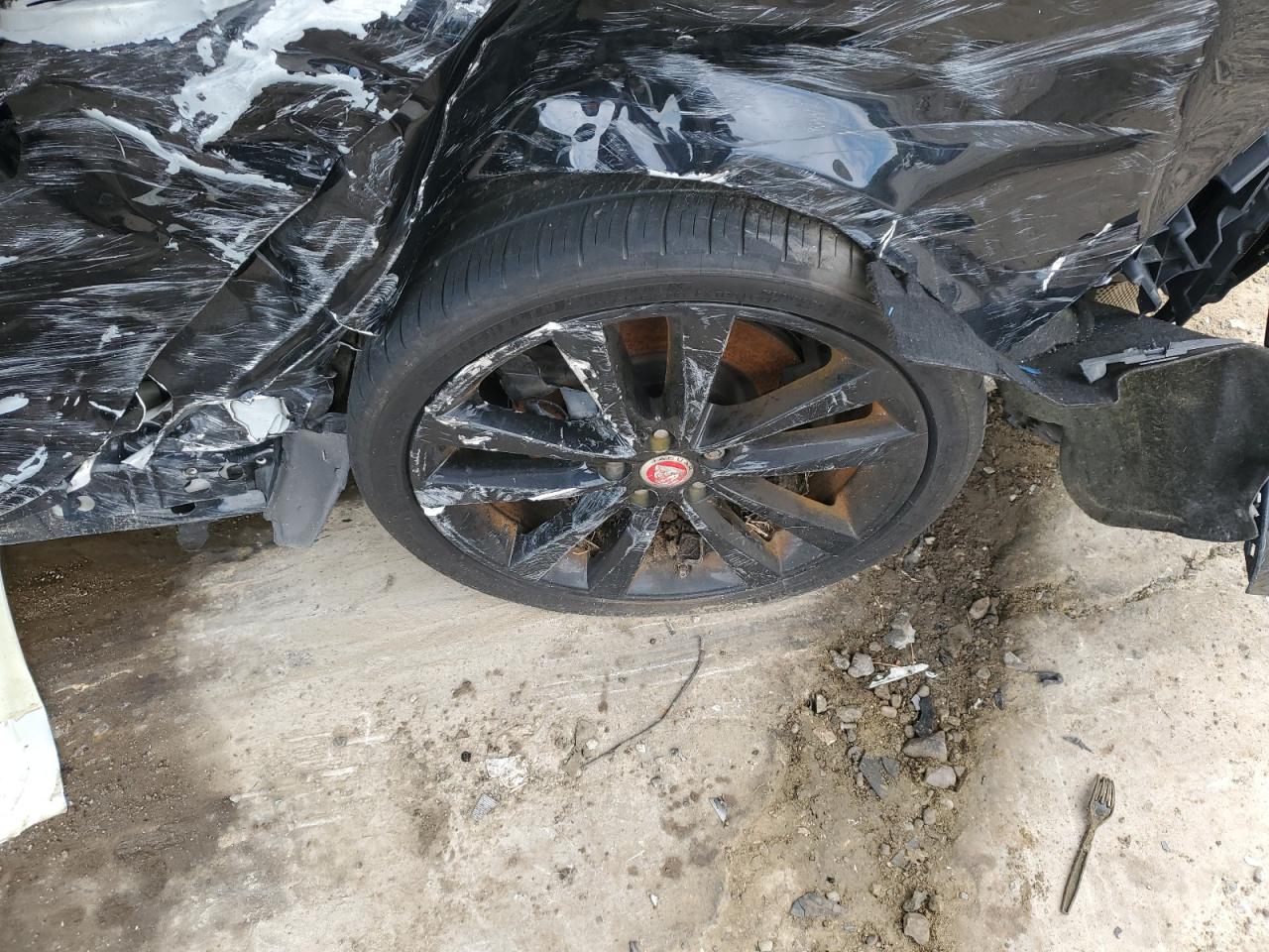 2018 Jaguar Xe R - Sport Black vin: SAJAF4EV8JCP21747 Damage: Left Rear Wheel, Curb Rash, > 12 Inches