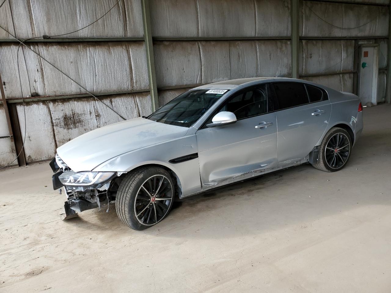 2018 Jaguar Xe S Серебряный vin: SAJAG4FV5JCP18607