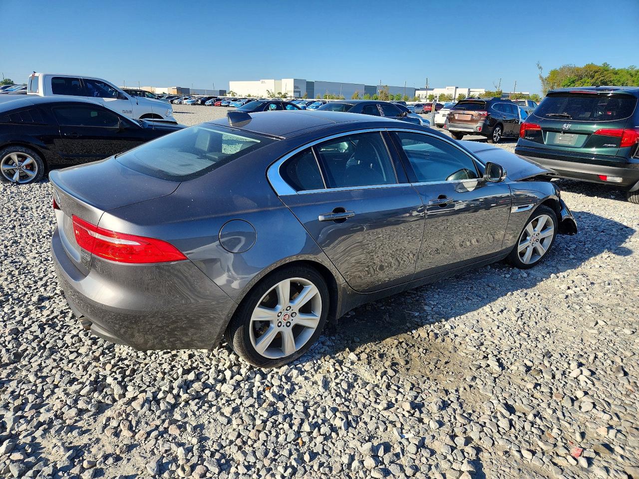2019 Jaguar Xe Premium Gray vin: SAJAJ4FX9KCP46768