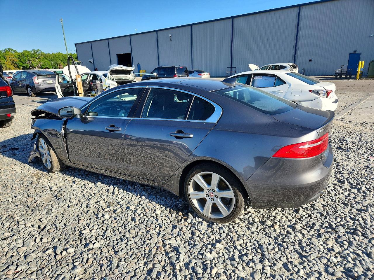 2019 Jaguar Xe Premium Gray vin: SAJAJ4FX9KCP46768