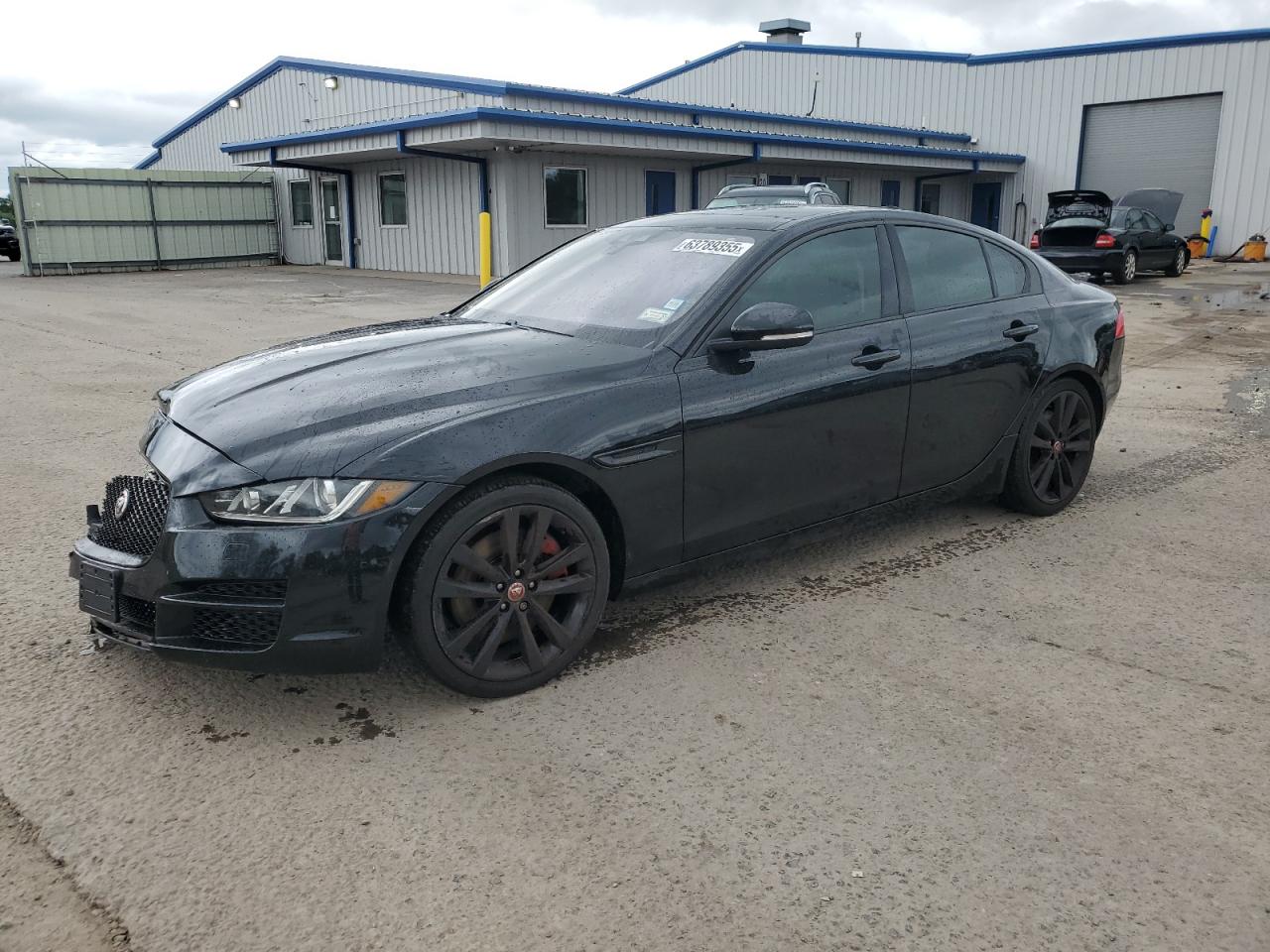 2018 Jaguar Xe Prestige Черный vin: SAJAK4EV6JCP21015