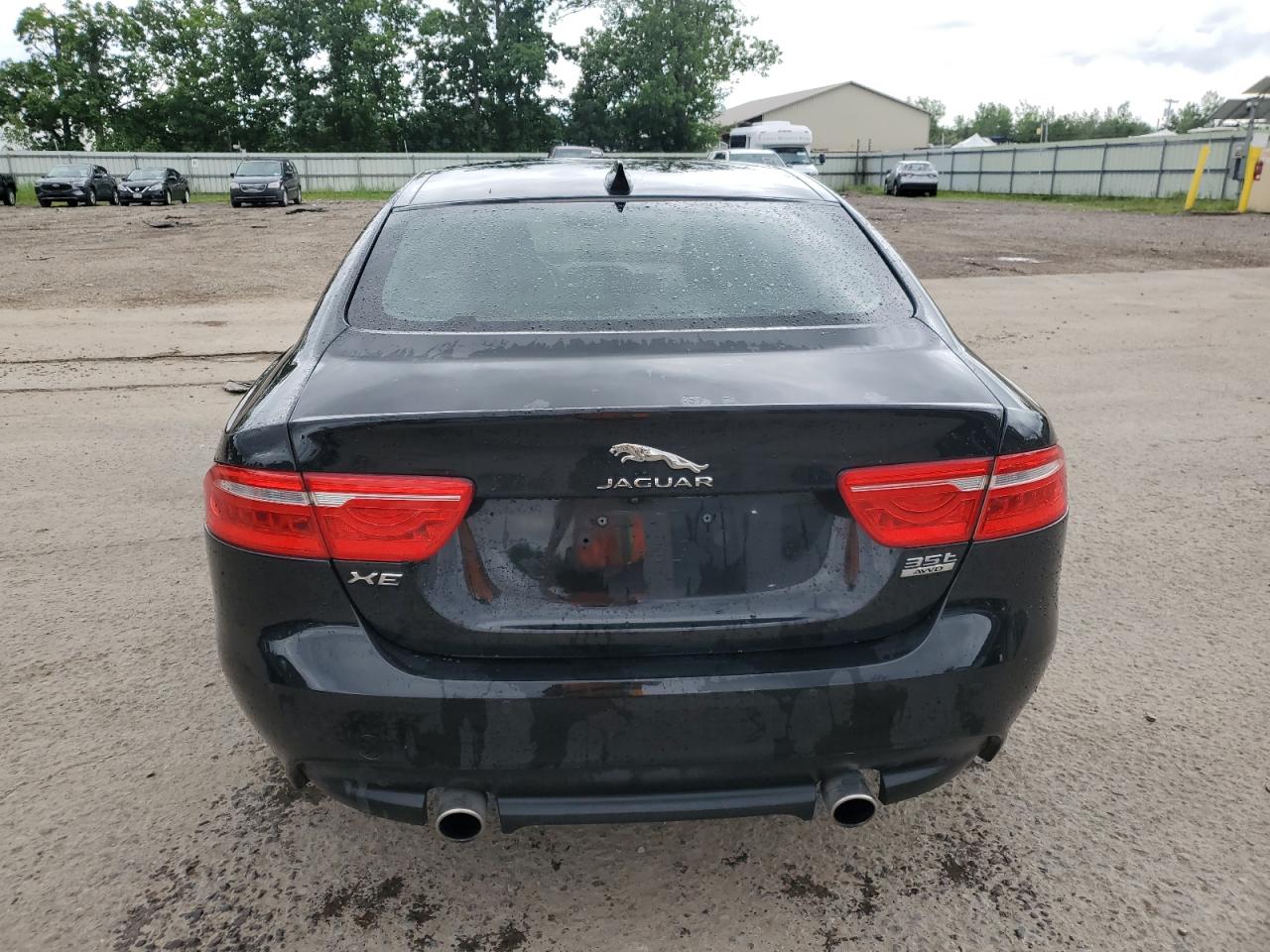2018 Jaguar Xe Prestige Черный vin: SAJAK4EV6JCP21015