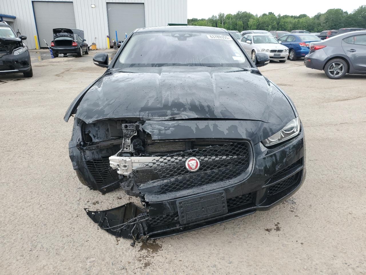 2018 Jaguar Xe Prestige Черный vin: SAJAK4EV6JCP21015