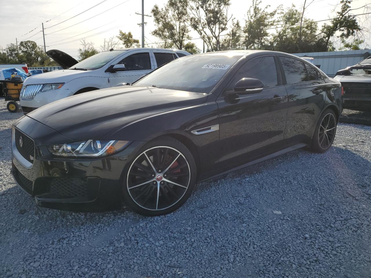 2018 Jaguar Xe S Черный vin: SAJAM4FV2JCP20257