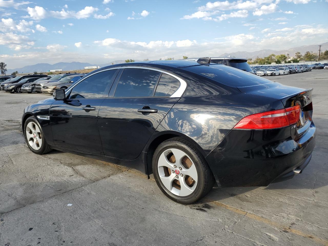 2018 Jaguar Xe Black vin: SAJAR4FX6JCP33788