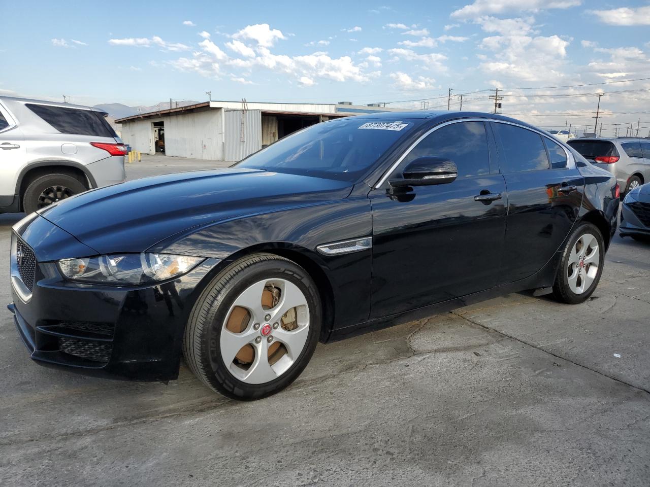 2018 Jaguar Xe Black vin: SAJAR4FX6JCP33788