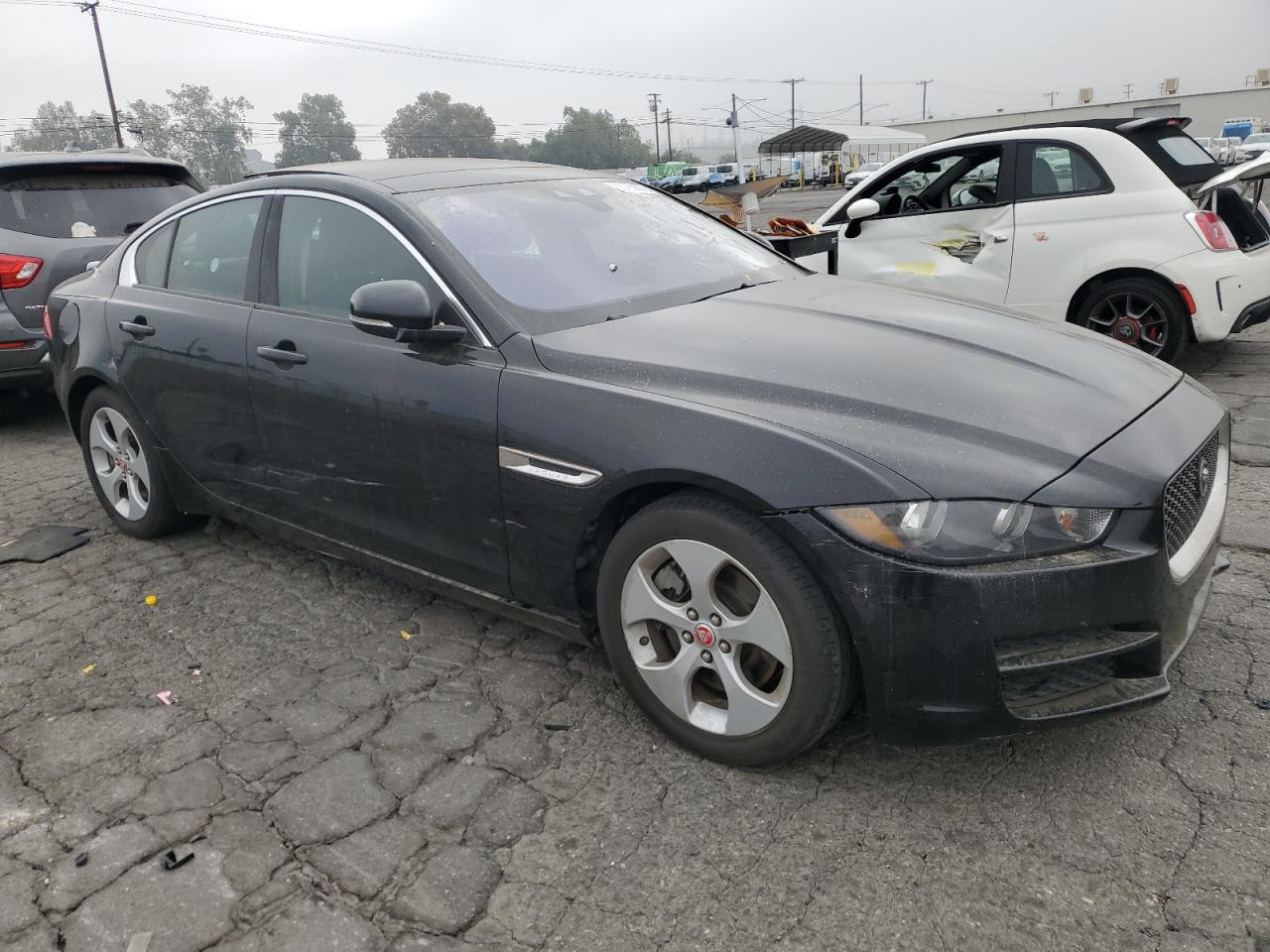 2018 Jaguar Xe Black vin: SAJAR4FX7JCP37106