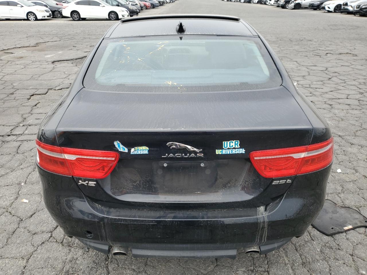 2018 Jaguar Xe Black vin: SAJAR4FX7JCP37106