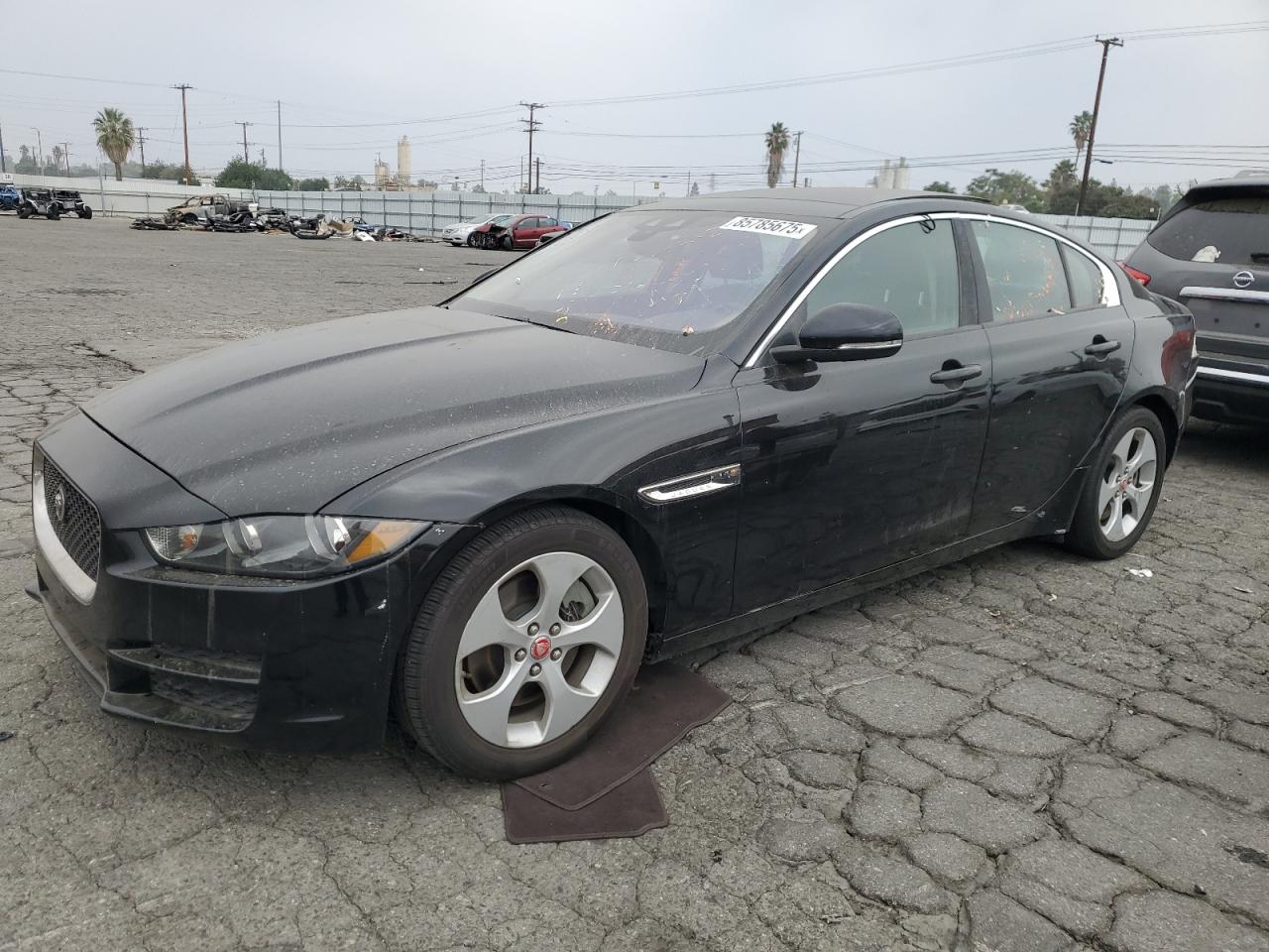 2018 Jaguar Xe Black vin: SAJAR4FX7JCP37106