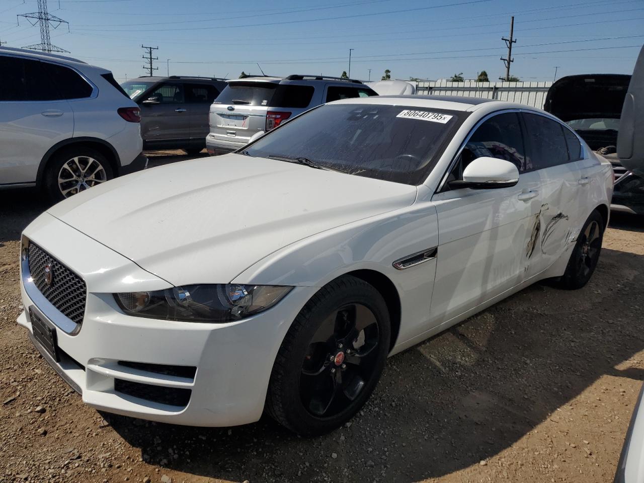 2018 Jaguar Xe Белый vin: SAJAS4FX5JCP19501