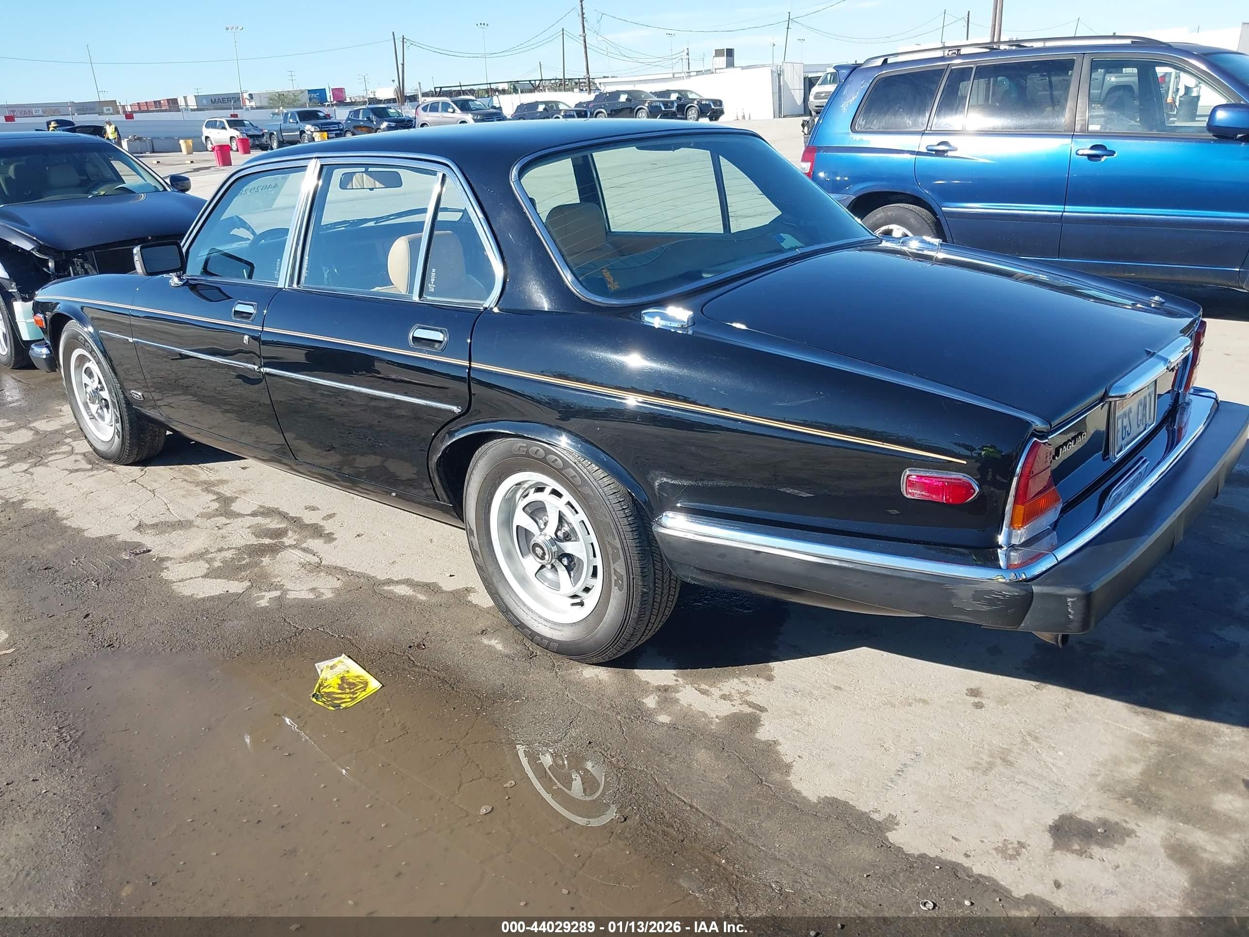1984 Jaguar Xj6   Black vin: SAJAV1340EC370804