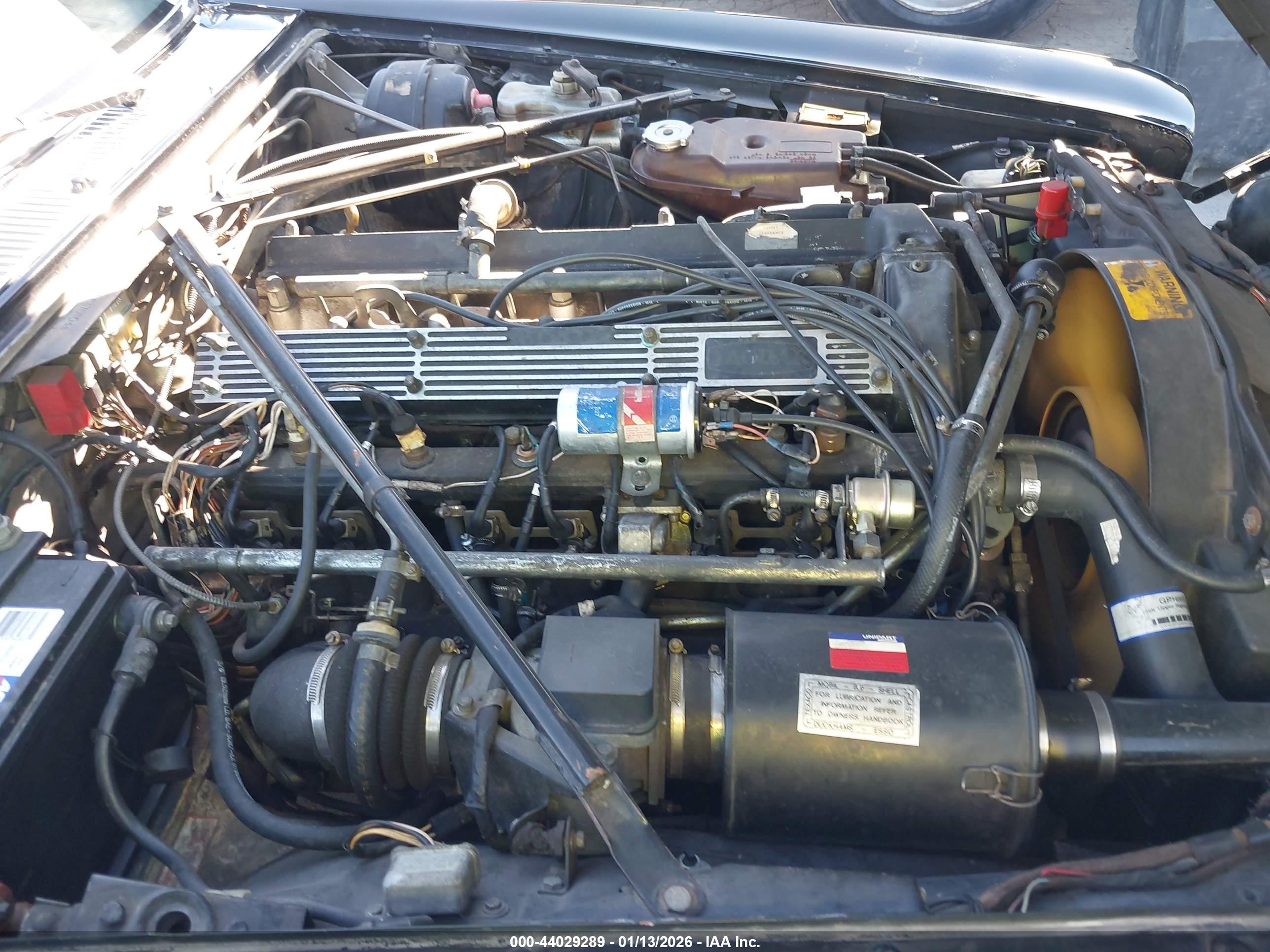 1984 Jaguar Xj6   Black vin: SAJAV1340EC370804