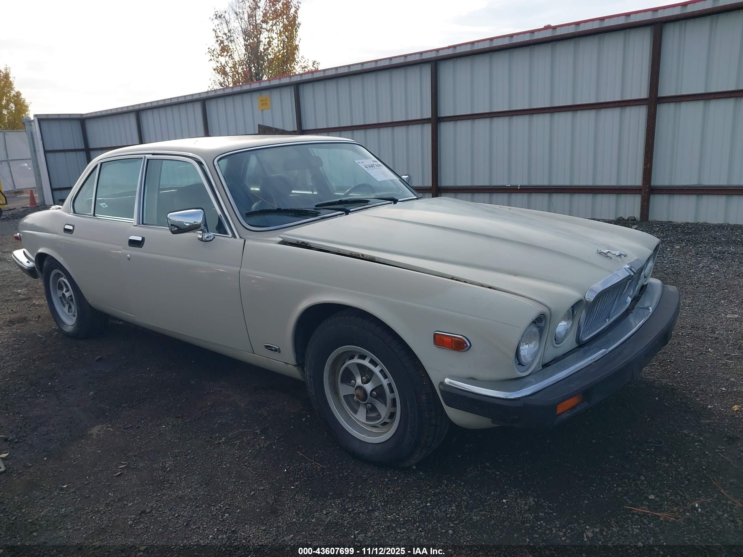 1985 Jaguar Xj6   White vin: SAJAV1340FC394392