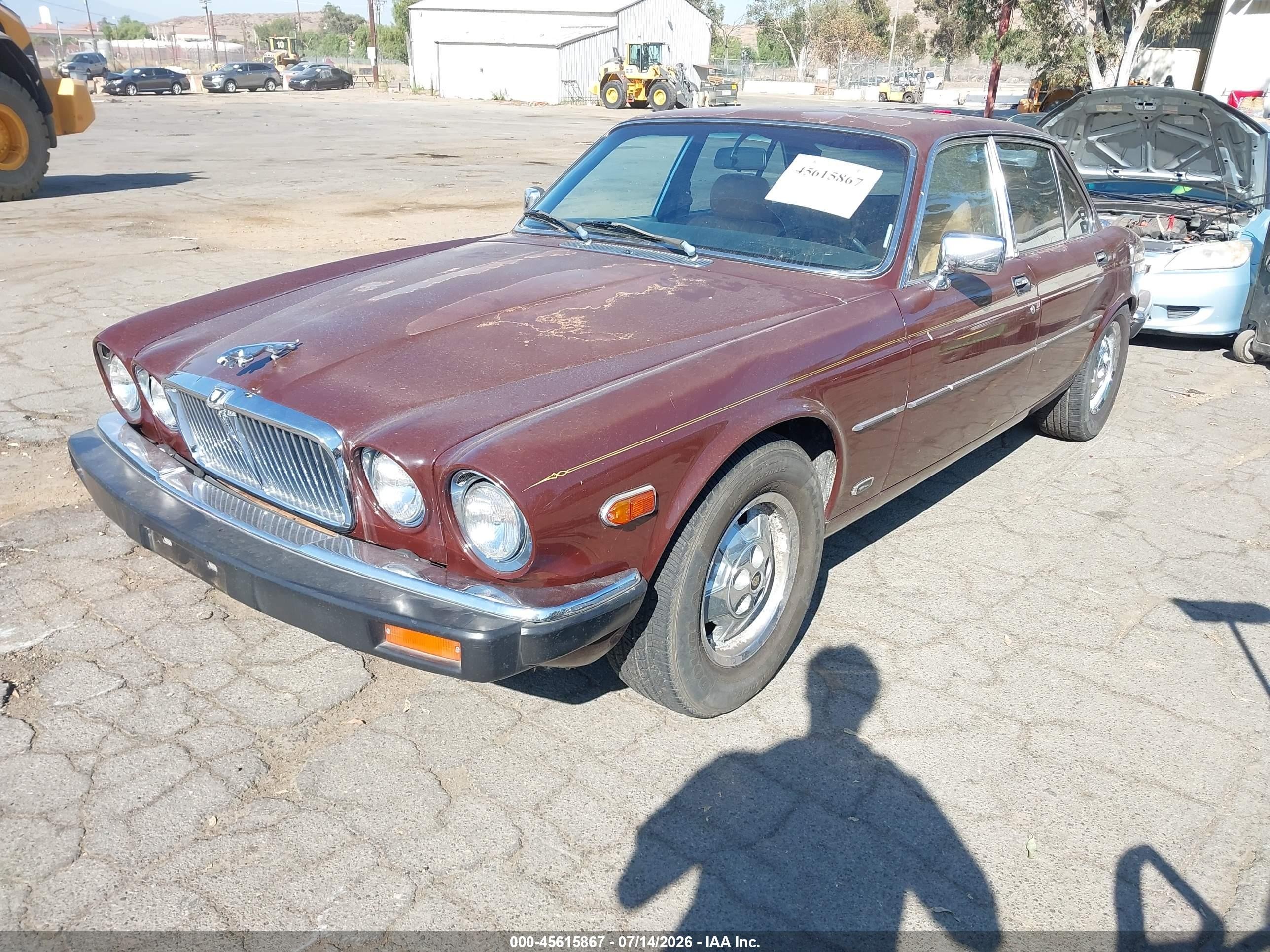 1984 Jaguar Xj6   Brown vin: SAJAV1342EC389788