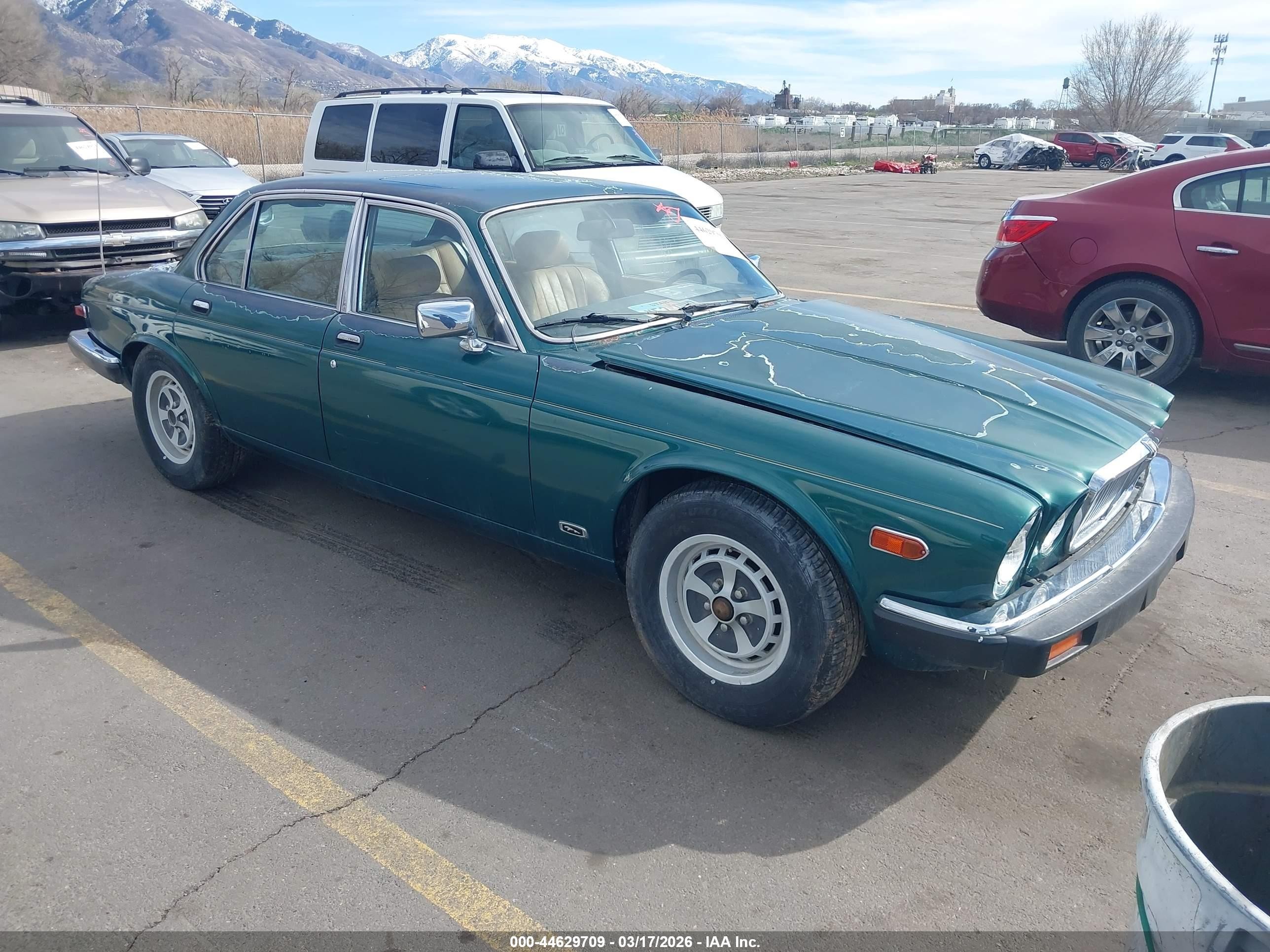 1985 Jaguar Xj6   Green vin: SAJAV1342FC398282