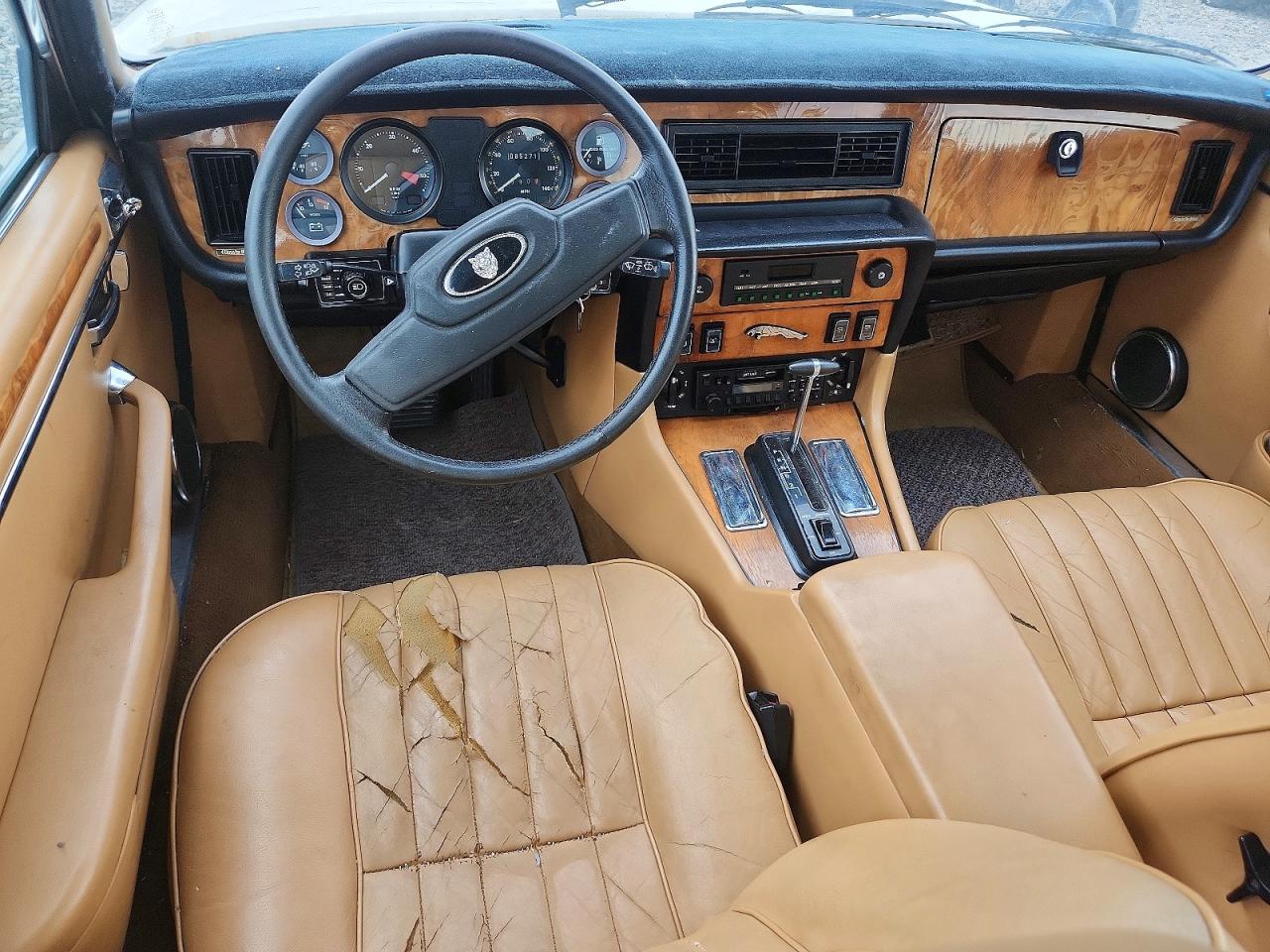 1986 Jaguar Xj6 White vin: SAJAV1343GC436880