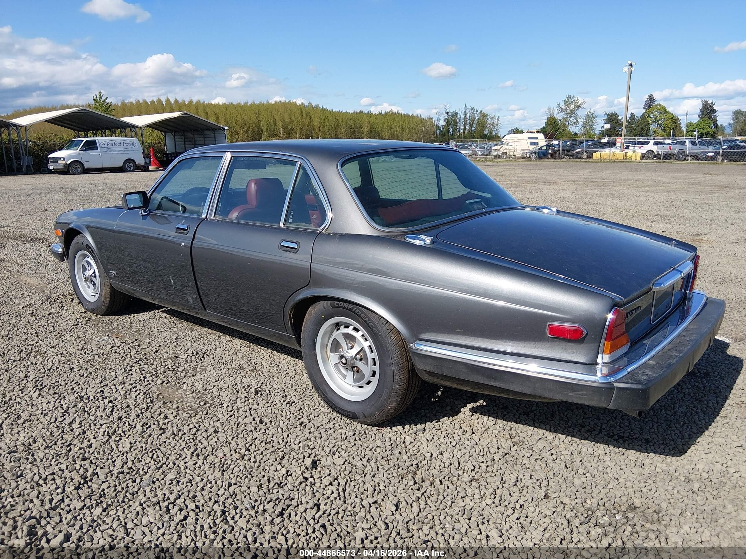 1985 Jaguar Xj6   Gray vin: SAJAV1347FC414251