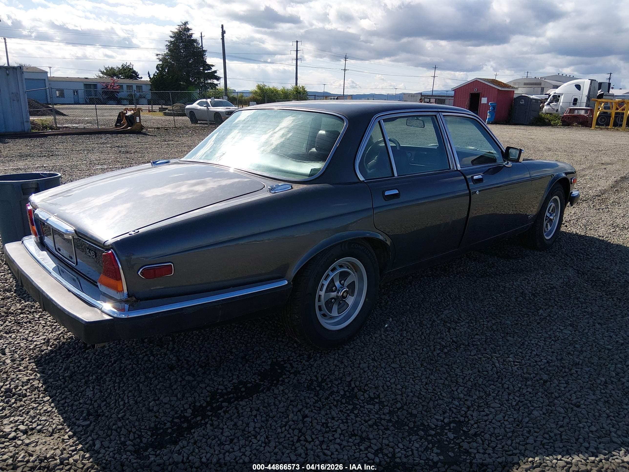 1985 Jaguar Xj6   Gray vin: SAJAV1347FC414251