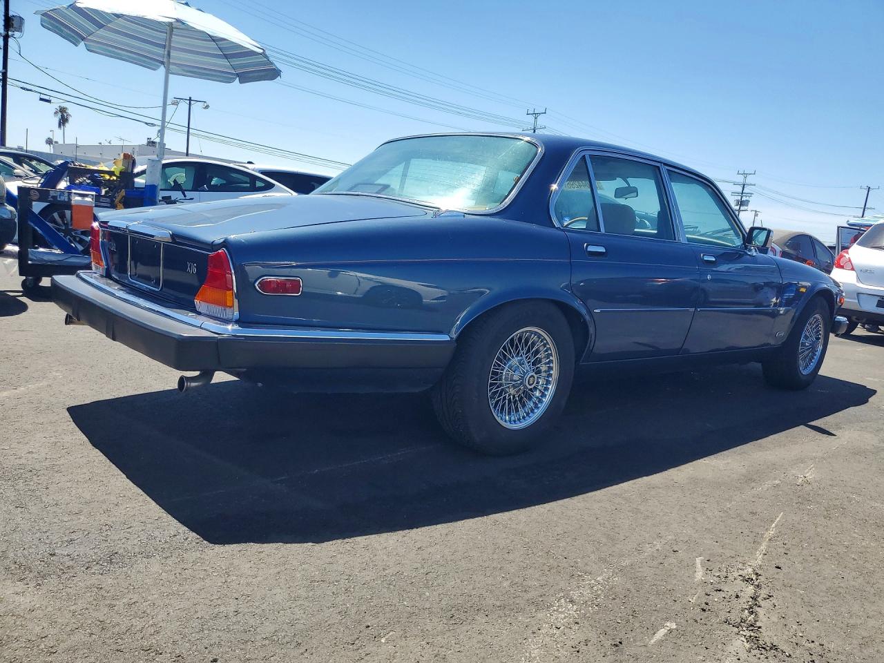 1987 Jaguar Xj6 Blue vin: SAJAV1347HC461900