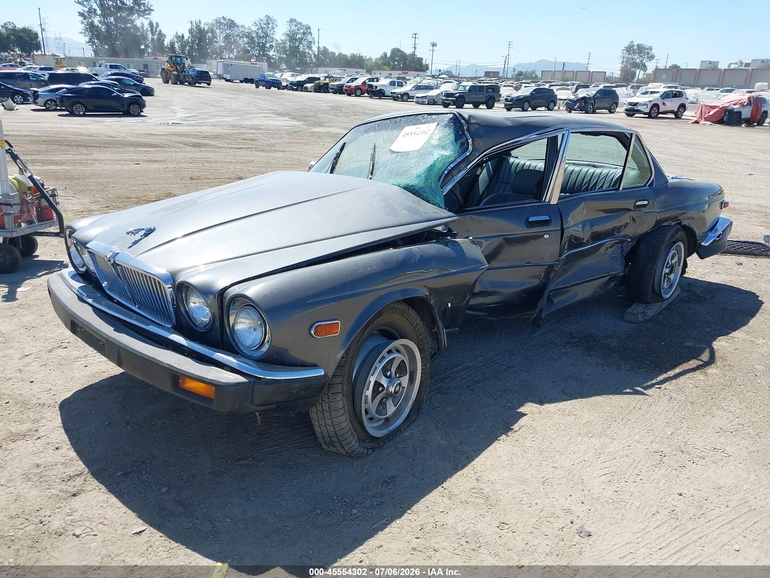 1985 Jaguar Xj6   Gray vin: SAJAV1349FC429690