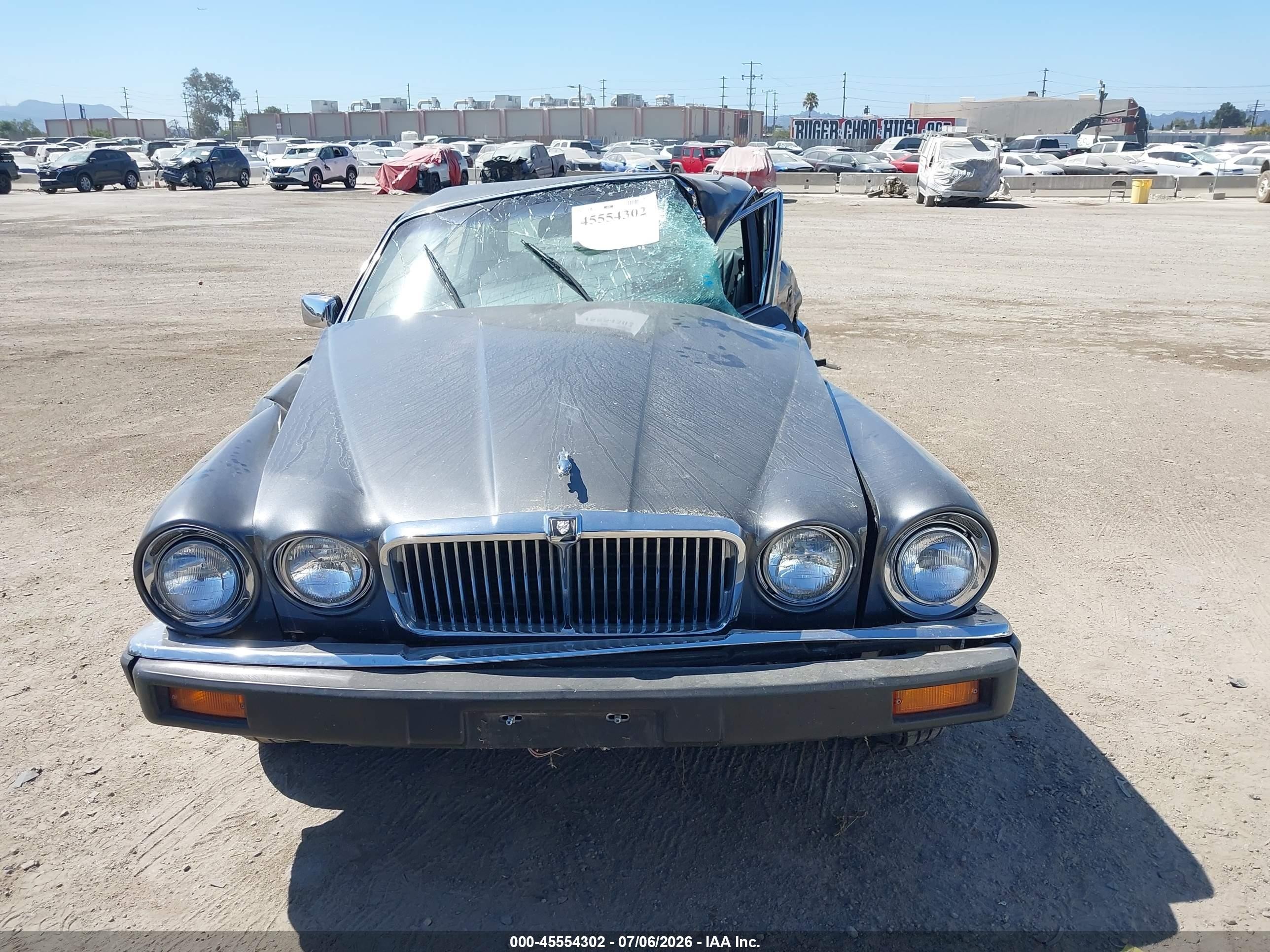 1985 Jaguar Xj6   Gray vin: SAJAV1349FC429690