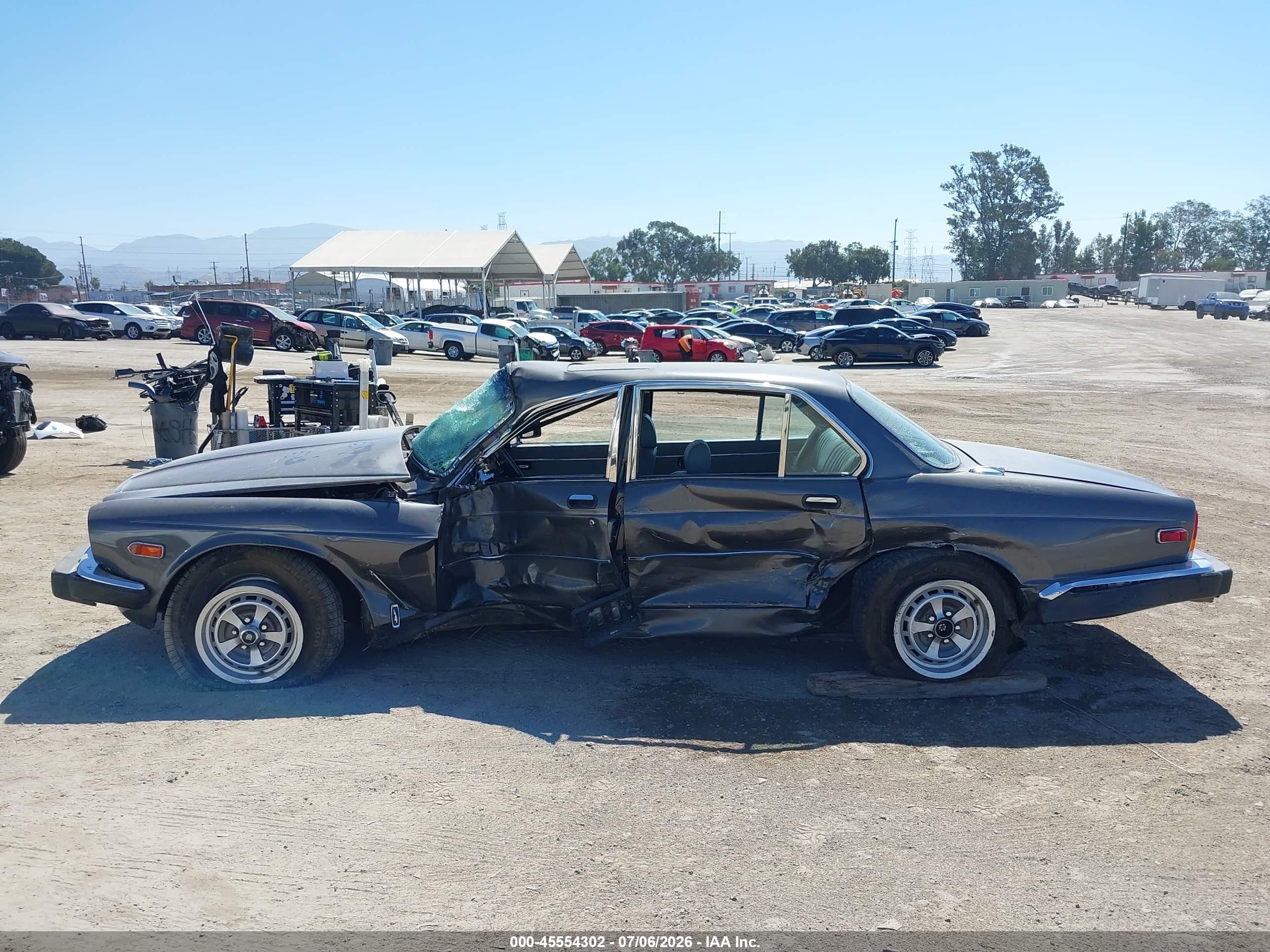 1985 Jaguar Xj6   Gray vin: SAJAV1349FC429690