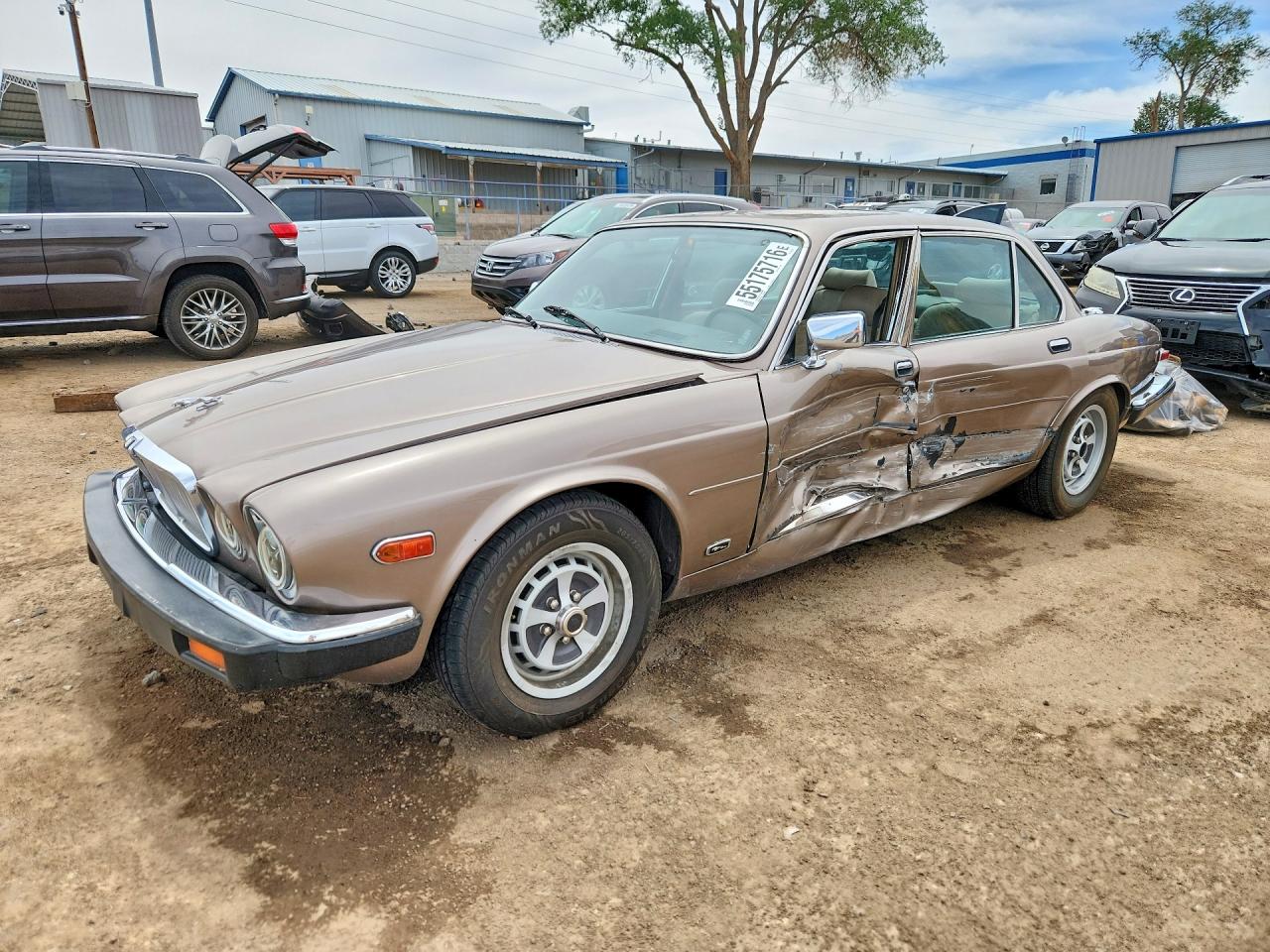1986 Jaguar Xj6 Vanden Plas Brown vin: SAJAY1341GC442023