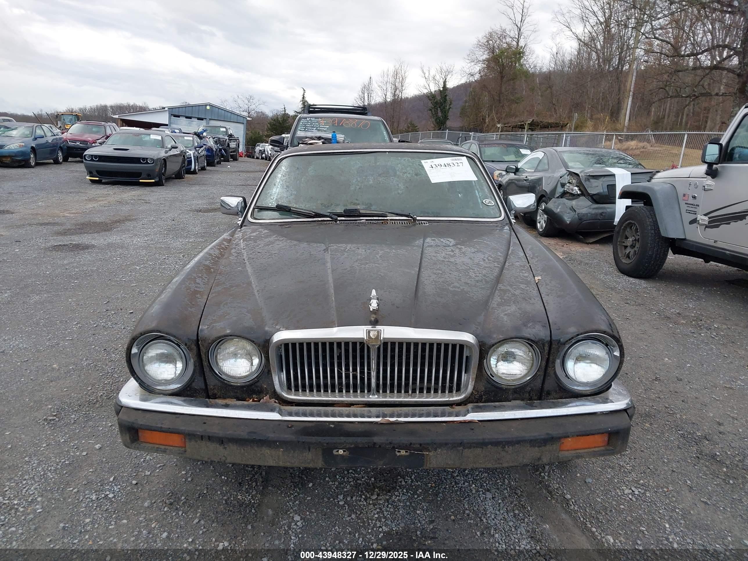 1986 Jaguar Xj6 Vanden Plas Black vin: SAJAY1342GC444914