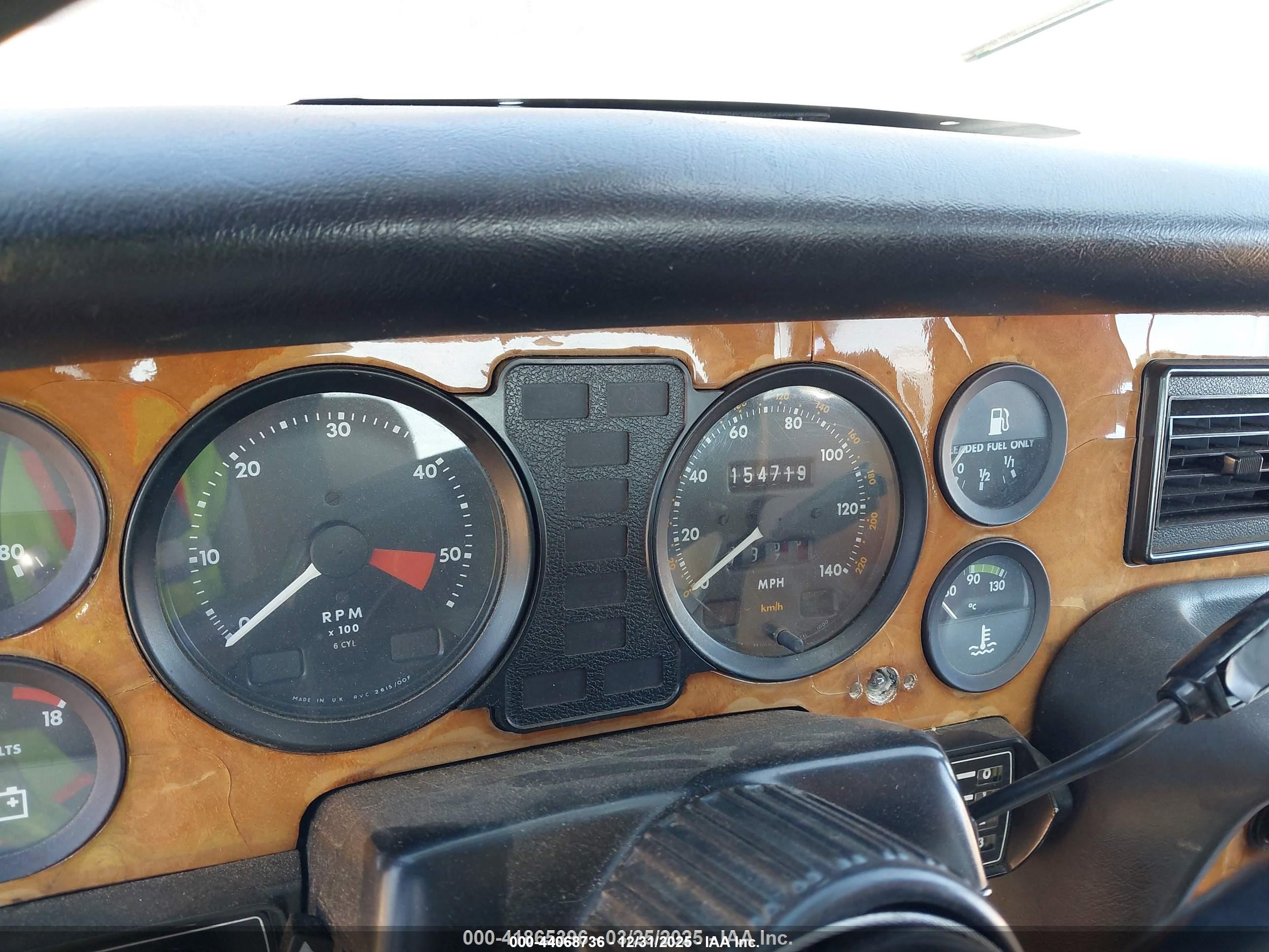 1986 Jaguar Xj6 Vanden Plas Коричневый vin: SAJAY1343GC456151